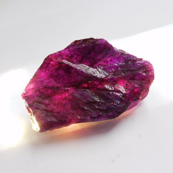 Raw purple sapphire deals