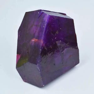 Huge Purple Sapphire 555-2500 Ct Natural Uncut Rough Certified Crystal, Rare Purple Sapphire, For Jewelry Making & Collectors, Free Delivery