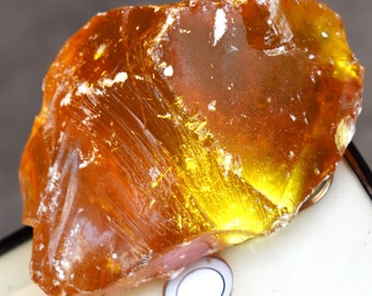 220.89 Carat Certified Raw Amber Poland Mines, Natural Yellow Amber Gemstone Rough, Clean Transparent Insect Amber Rough For Jewelry Making,