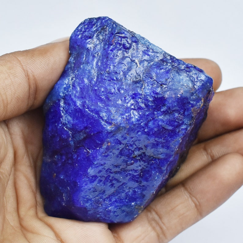 Tanzanite brute non coupée 100-1000 Ct Tanzanite bleue brute brute naturelle non coupée Terre de guérison Minée Tanzanite Pierre précieuse en vrac Pierre brute Livraison gratuite image 6