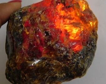 50–250 Ct Natural Raw Black Amber Stone | Certified Rough Crystal Healing Gem For Warmth, Health & Well-Being, Free Delivery