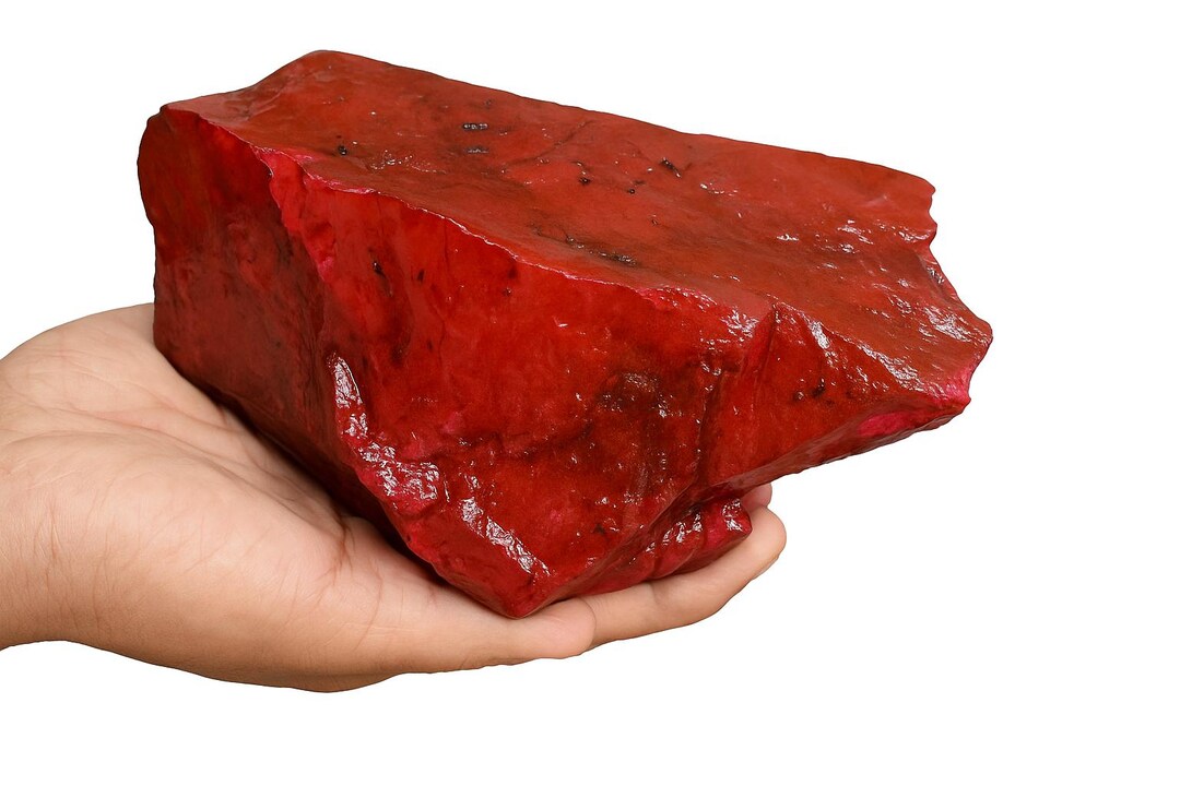 7500 Ct Natural Rough Ruby | Certified Untreated Large Red