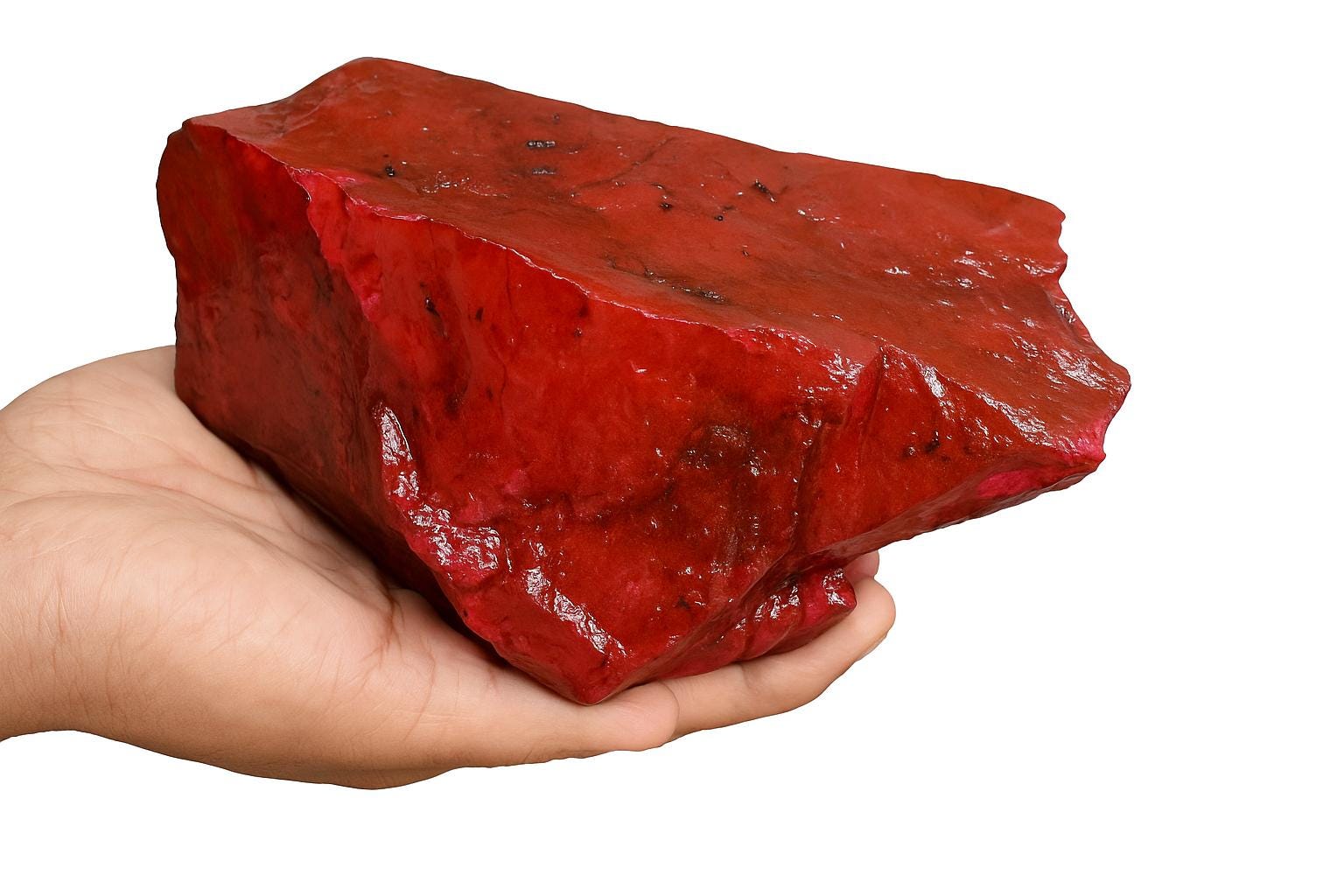 7500 Ct Natural Rough Ruby | Certified Untreated Large Red