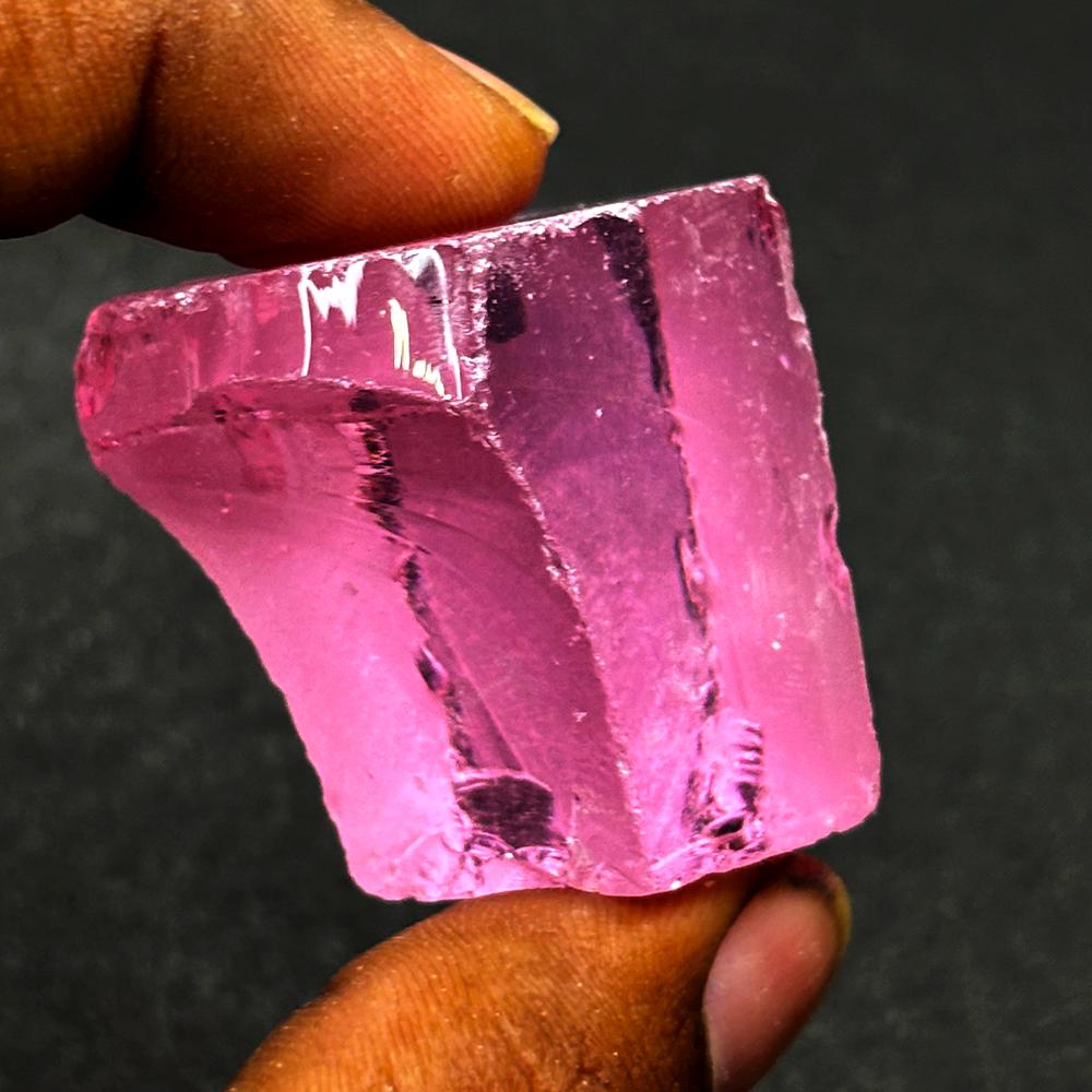 Pink Topaz Rough ON SALE Certified 208.8 Ct Pink Topaz Rough Natural Loose Gemstone ...