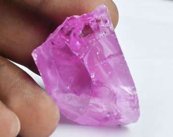 131.05 Ct Natural Precious Pink Sapphire Rough Raw Loose Gemstone | Free delivery Free Gift | Gift For Her/him | Halloween Sales