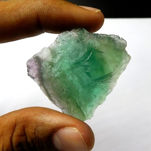 Natural A+ fluorite Raw Rough Gemstone 35.99 Ct Certified Rough Rainbow fluorite Fluorite Raw Rainbow Stone, Massive Fluorite Rough Gems