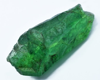 130-150 Ct Certified Natural Brazilian Green Emerald Raw Healing Earth-Mined Glorious Chunk Uncut Shape Cyber Monday Sale-Black Friday Sale