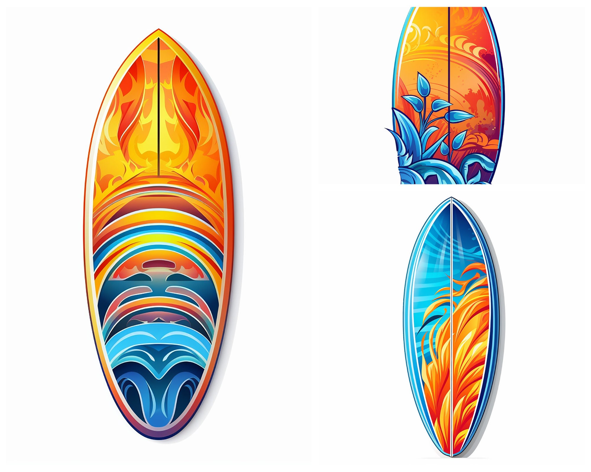 47 Summer Beach Theme Clipart Vibrant Seaside Graphics Etsy