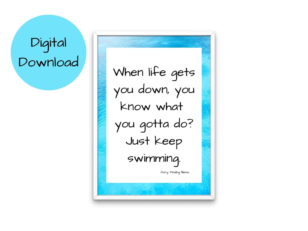 Inspirational Quote for Kids Printable Nursery Wall Art Etsy