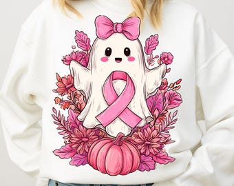 ピンクのゴースト乳がんPNG、ボヘミアンパンプキンコケットPNG、ハロウィンゴーストPNG、花柄乳がんPNG、ピンクのコケットリボンPNG