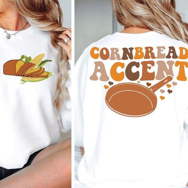 Cornbread Accent Svg Png, Country Svg, Cornbread Accent png, Instant Download