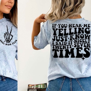 Wenn du mich schreien hörst, weiß nur, dass ich es schön gesagt habe Twenty Seven Times Png svg, Mama Leben svg, Mama svg, lustige Mama Png Retro Mom Shirt svg