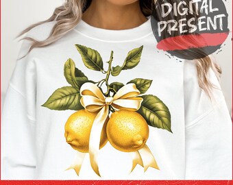 Coquette Bow Png- Sublimation Digital Designs for Tshirts, Everyday Png, Trendy Spring png,Little girl png, Retro Png, Lemon Png,Summer Png