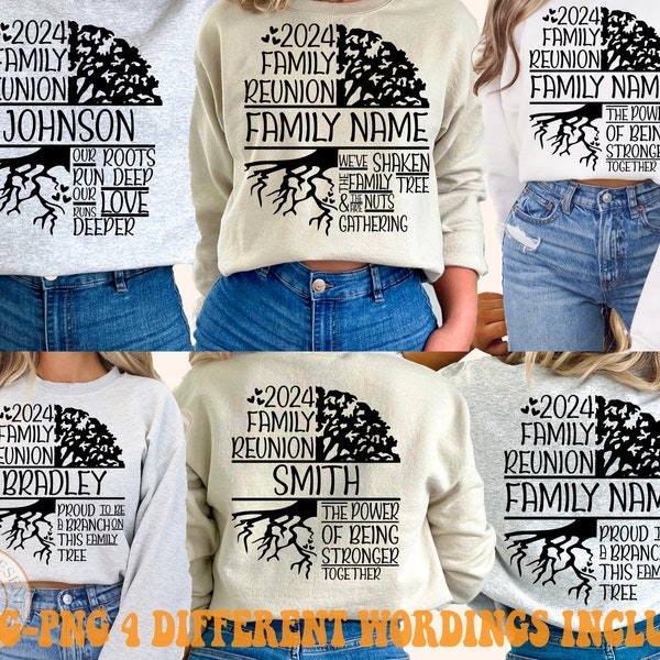 Family Reunion Tree SVG, Our Roots Run Deep SVG,Family Reunion SVG,Family Reunion Shirt Design,Family Reunion Tree 2024