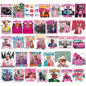 Trump Bundle Png, Trump Won Png, Papas Haus Weißes Haus Pink, Trumpf SHOT, Trumpf Wance, Trumpf Winner, Hot Pink Trumpf, MAGA, Flagge, kommen Sie vorbei