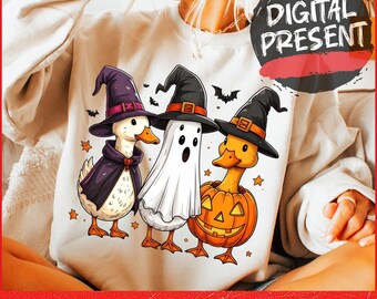 Goose Halloween Fall PNG, Boo Ghost Goose Png, Halloween Png, Skeleton Goose, Halloween Goose Sublimation PNG, Pumpkin Goose Shirt Png