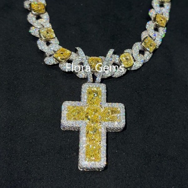 Hip Hop Cross Pendant - Etsy