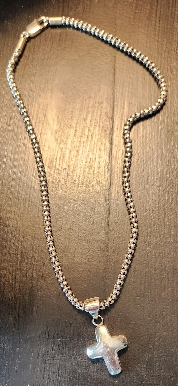 Vintage Silpada Sterling Silver Solid Cross Penda… - image 8