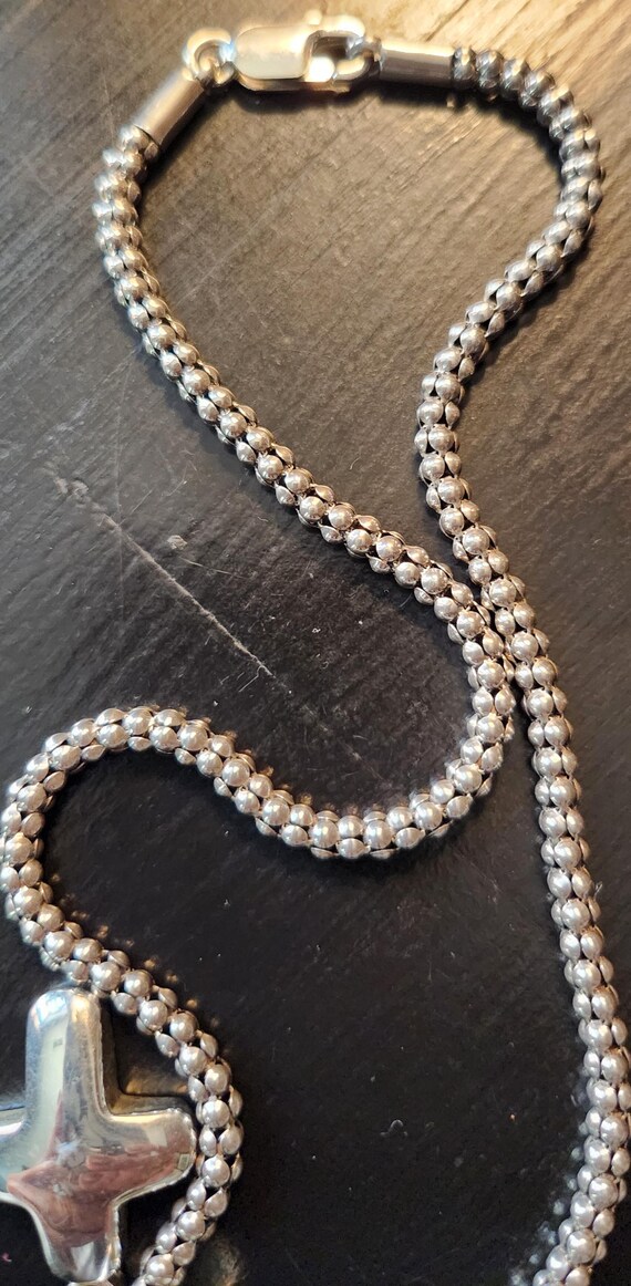 Vintage Silpada Sterling Silver Solid Cross Penda… - image 4