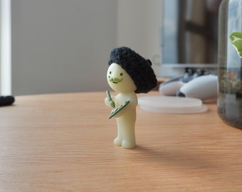 Gehäkelte Smiski Französische Baskenmütze