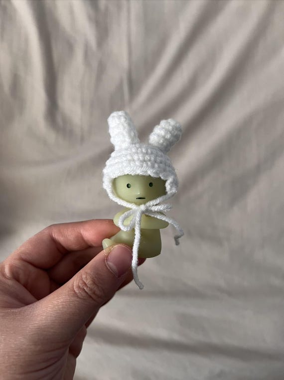 Crochet Smiski Miffy Bunny Hat | Adorable Accessories for Smiskis