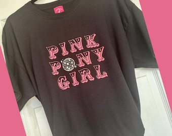Pink Pony Girl T-Shirt