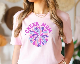 Personalized In My Cheer Mom Era Shirt, Cheer Mama Era Shirt, Cheer Mom Shirt, Cheerleading Shirt, Cheer Squad Shirt, Gift for Mom