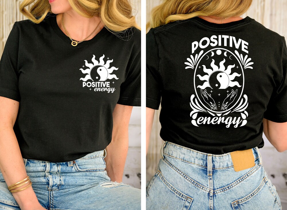 Energy Shirt Positive Energy Shirt, Self Love Shirt, Inspirational Shirt, Wildflower Shirt, Trendy Shirt, Boho Shirt, Strong Woman Shirt,Aesthetic Shirt Inspirational Shirt Gifts For Day Teeloom