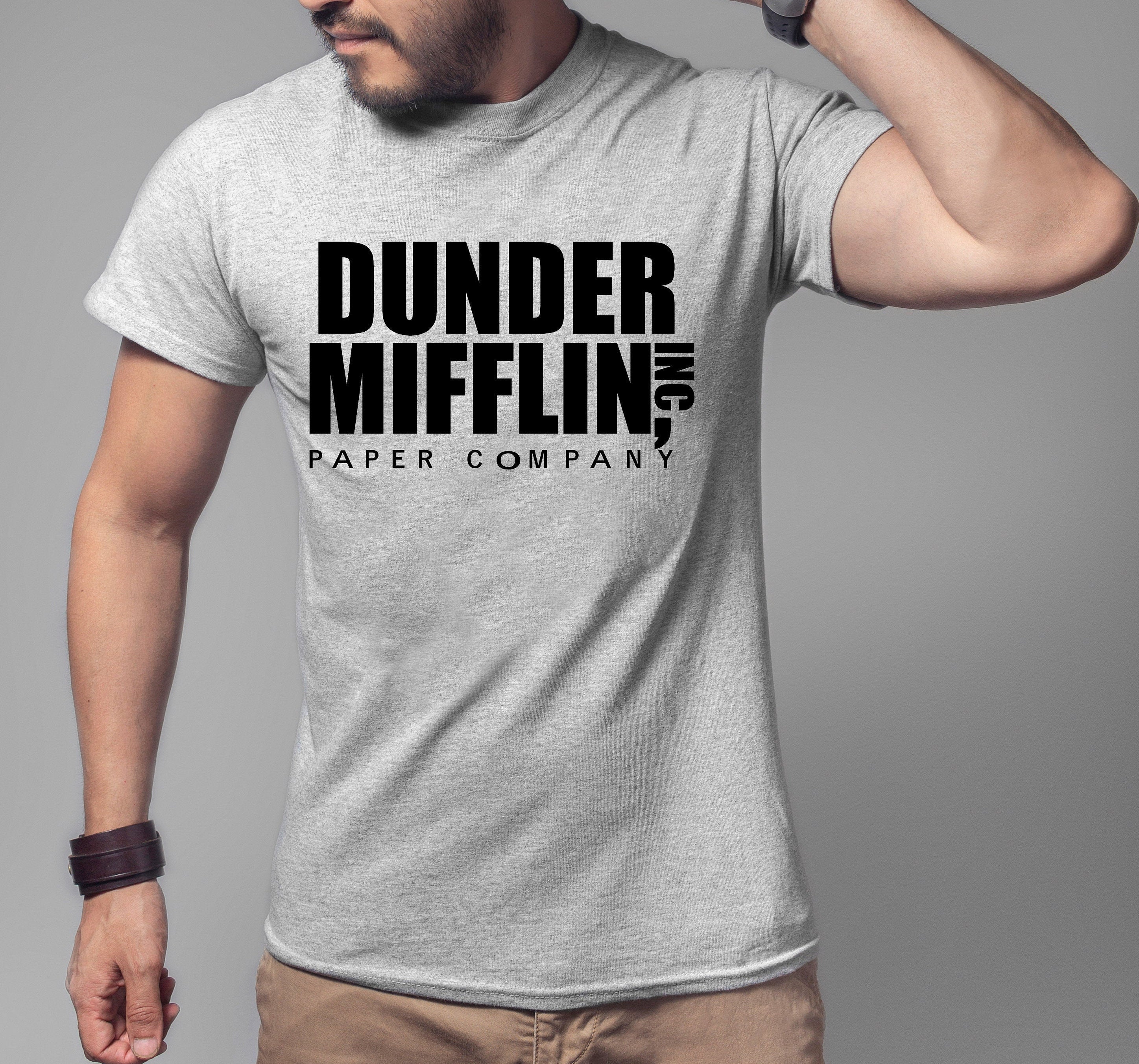 Dunder Mifflin Paper Company T-Shirt For Men – THATCHIMP