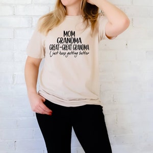 Great Grandma Shirt,Great Great Grandma Shirt Mothers Day Shirt,Great Grandma Shirt,Mothers Day Shirt,Great Grandma Gift,Great Grandma Shirt
