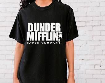 Comfort Colors®  Dunder Mifflin Paper Company Inc American Office TV  T Shirt, The Office tee, The Office Gift, Besties  gift