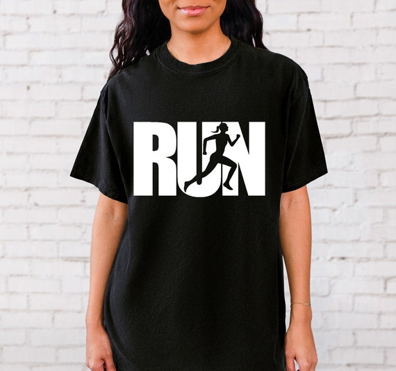 Comfort Colors® Run T Shirt, Sports Apparel, Runner Gift, Fitness