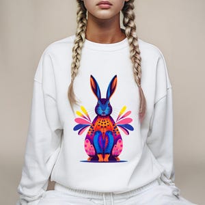 Retro Osterhase PNG, Frohe Ostern Png, Niedliches Kaninchen Png, Bunnie Kaninchen Png, Animierter Osterhase Png, Mädchen Rosa Ostern Png, Kaninchen Png