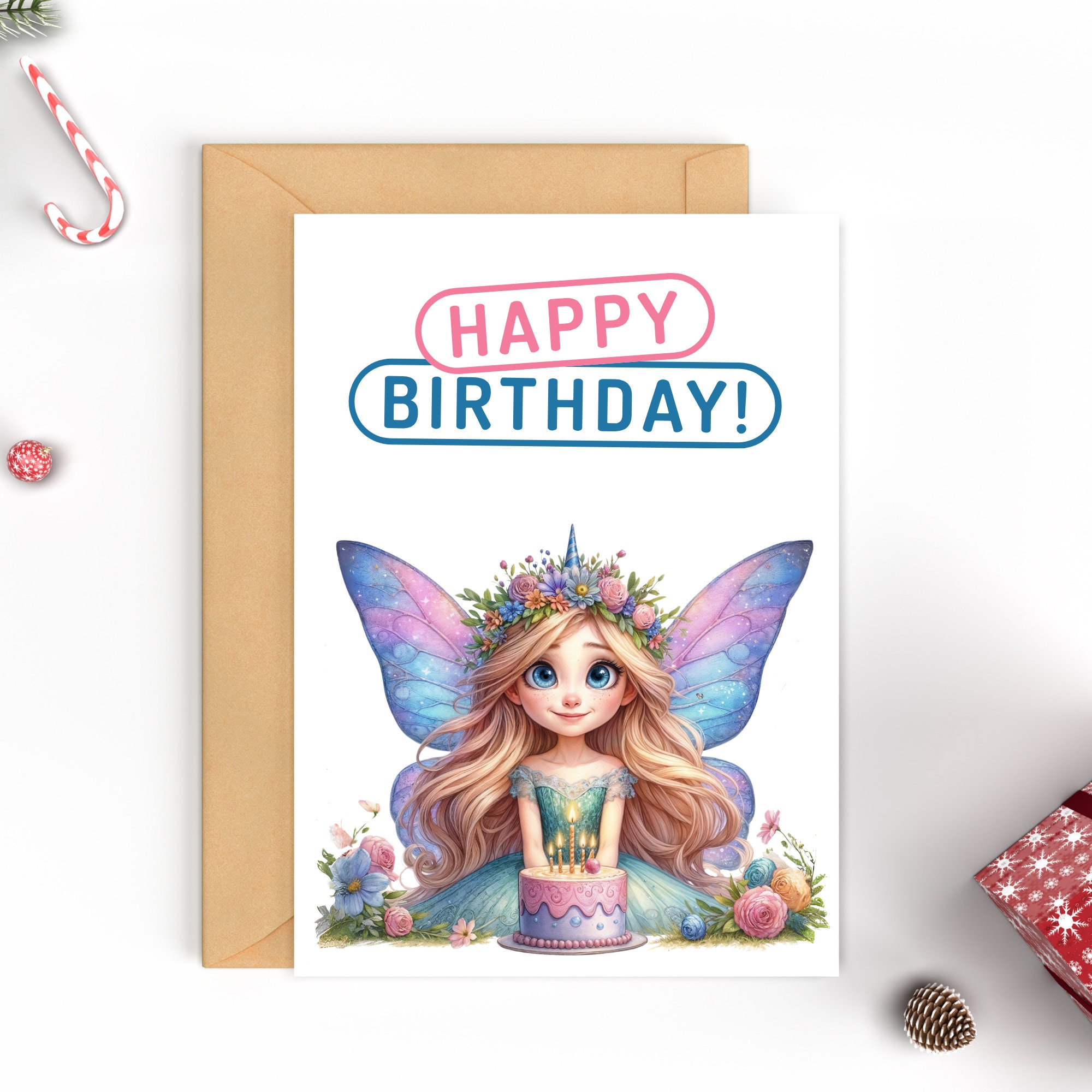 Birthday Party Fairy PNG Clipart | Watercolor Celebration Girl Fairies ...
