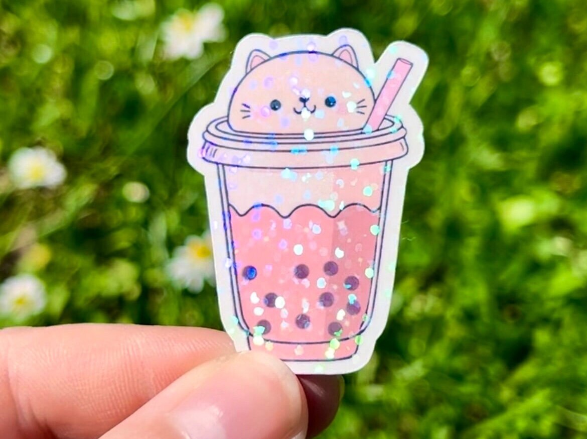 Kawaii Gamer Sticker Set Glitter Gamer Girl Sticker Set Etsy UK