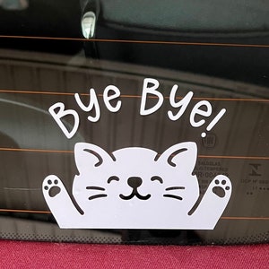 Fahrzeug Sticker mit Kratze Katze bei Klebe-X kaufen und erleben!