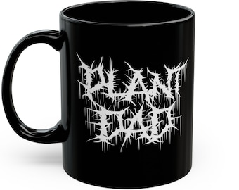 PLANT DAD 11oz Black Mug plant mug Father's Day Gift Idea for Plant Daddy Men Who Love Plants