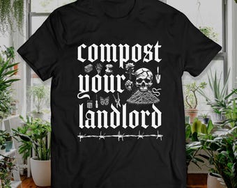 Compost T Shirt for Metal Head Gift Idea Unisex Sizing Compost Your Landlord