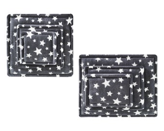 Waterproof Set Of Three Pee Pads For Pets.