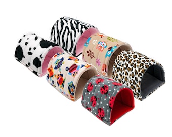 Guinea Pig And Small Animal Fleece Tunnel.