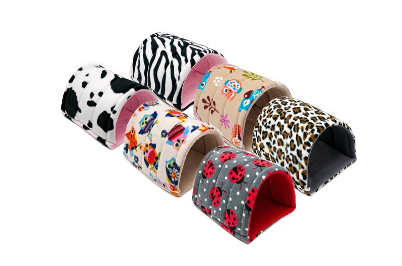 Guinea Pig And Small Animal Fleece Tunnel. image 1