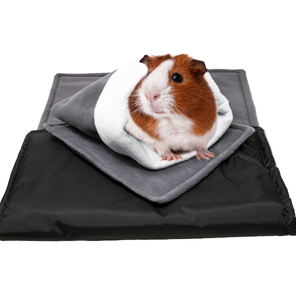 Set With 1 Liner, Fleece Cage Liner For Guinea Pigs And Small Animals