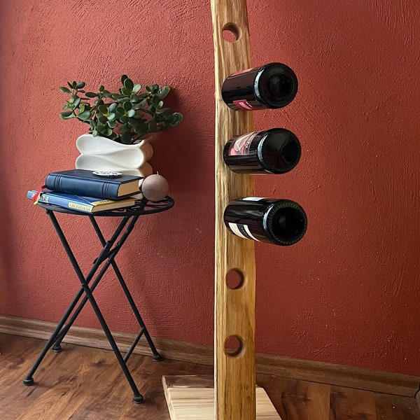 Support de bouteille I porte-bouteille rustique casier à vin casier à bouteilles de vin support de bouteille de vin organisateur de maison de campagne