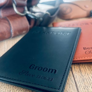 Funda de pasaporte personalizada: billetera de viaje personalizada para el alma aventurera