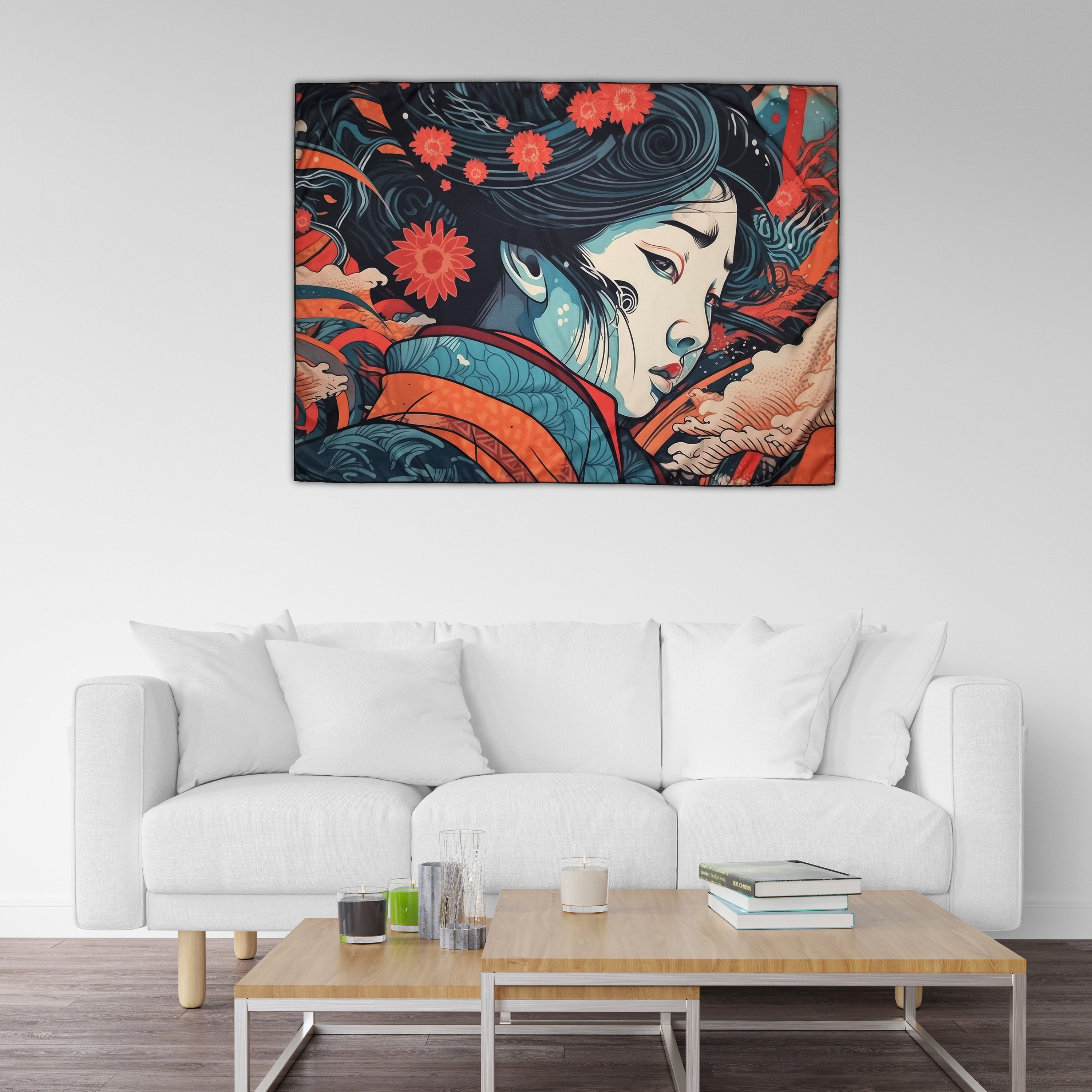 Anime Art Tapestries for Sale