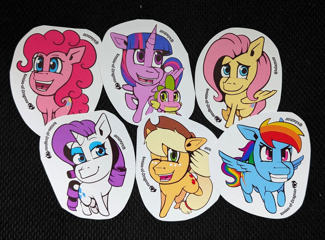 Cute My Little Pony MLP Sticker Stickers Twilight Sparkle Rarity ...