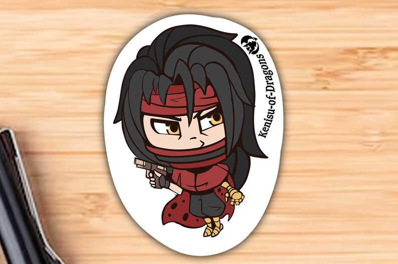 FFVII Stickers+ 1 Free Mystery Sticker -waterproof-handmade - Etsy