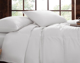 Pure goose down duvet Lightweight White Goose Down Comforter Craft -  Goose Down Quilt