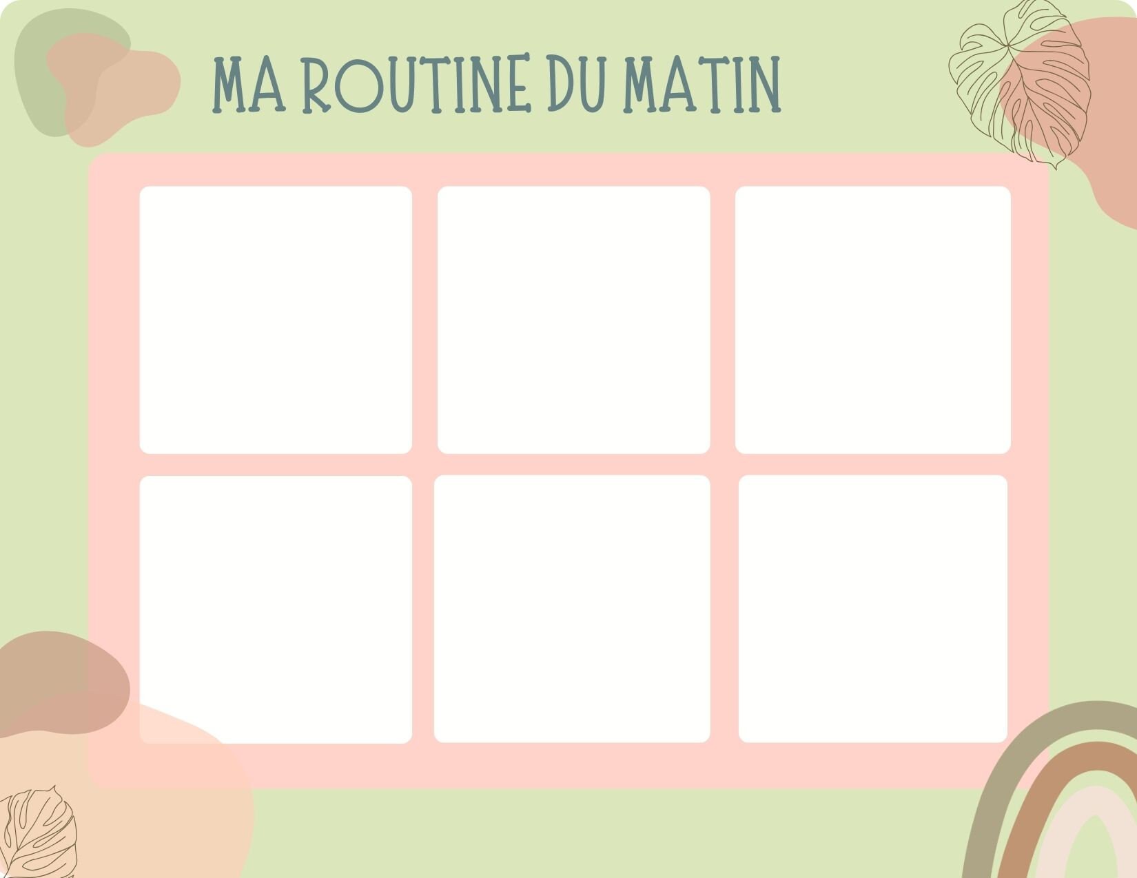 Cl Routine Morning and Evening Routine Chart for Children: Picture Cards - Etsy
