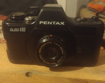 Pentax auto 110 SLR mini camera